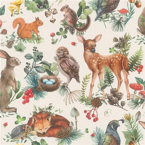 Rasch Bambino Woodland Wallpaper 300321