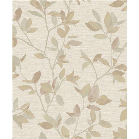 Rasch Elegant Homes Silver Birch Wallpaper 311426 Rust