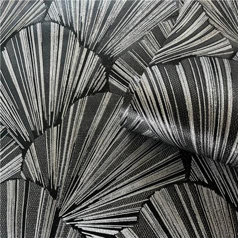 Belgravia Zambaiti Parati  Allegra Wallpaper 33340 Black