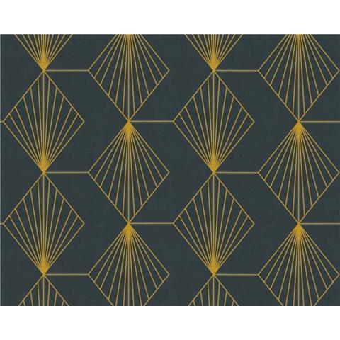 AS Creations French Affair Art Deco Style Wallpaper 361562 Black/Gold