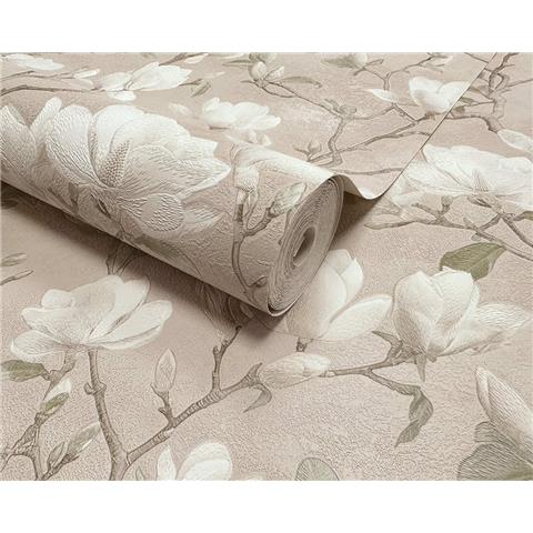 Holden Opus Eleganza Petalina Heavyweight Vinyl Wallpaper 36405 Pink