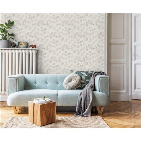 HOLDEN OPUS Eucalypto Leaves WALLPAPER 36418 Beige/DOVE