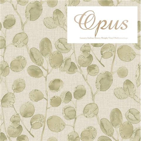 HOLDEN OPUS Eucalypto Leaves WALLPAPER 36419 sage