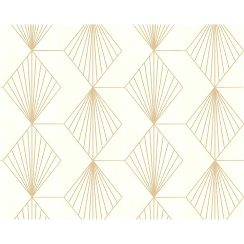 AS Creations French Affair Art Deco Style Wallpaper 367101 Cream/Gold