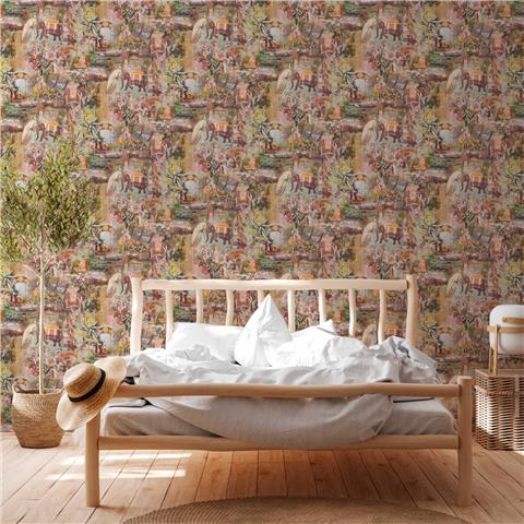 Dream Flowery Indian Elephants wallpaper 381734