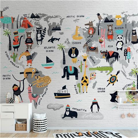 Metropolitan Stories The Wall Mural 38297-1 (371cm wide x 280cm High)