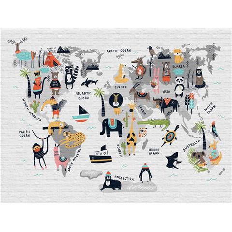 Metropolitan Stories The Wall Mural 38297-1 (371cm wide x 280cm High)