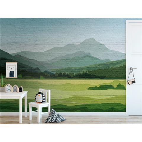 Metropolitan Stories The Wall Mural 38298-1 (371cm wide x 280cm High)