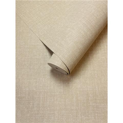 Vasari Sofia Linen Texture Vinyl Wallpaper 400716 Cream