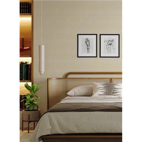 A Street Prints Hannah Wallpaper Lars 26500 Ochre