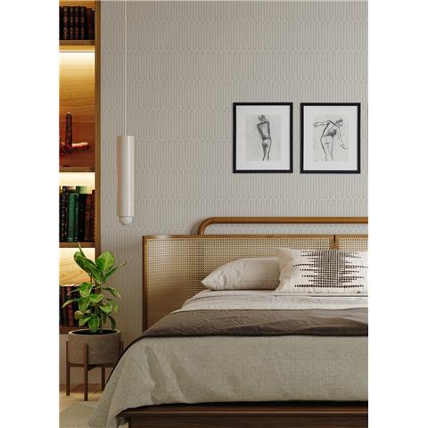 A Street Prints Hannah Wallpaper Lars 26504 Light grey