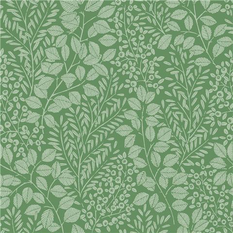 A Street Prints Hannah Wallpaper Elin Branch 26515 Green