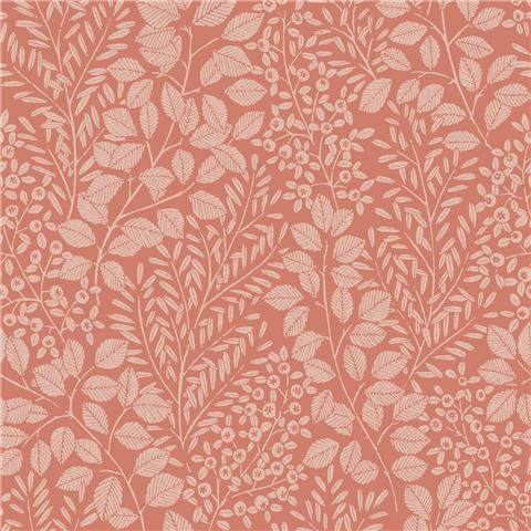 A Street Prints Hannah Wallpaper Elin Branch 26516 Coral