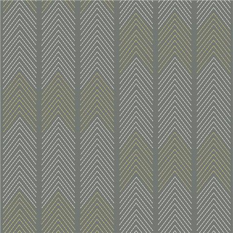 A Street Prints Hannah Wallpaper Nyle Chevron 26529 Charcoal