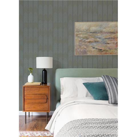 A Street Prints Hannah Wallpaper Nyle Chevron 26529 Charcoal