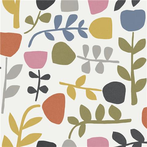 A Street Prints Hannah Wallpaper Juni Scandi 26538 Pink/Orange