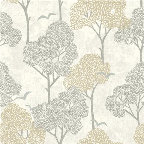 A Street Prints Hannah Wallpaper Lykke Tree 26543 Natural