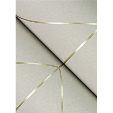 A Street Prints Hannah Wallpaper Sander Geo 26545 Beige/Gold