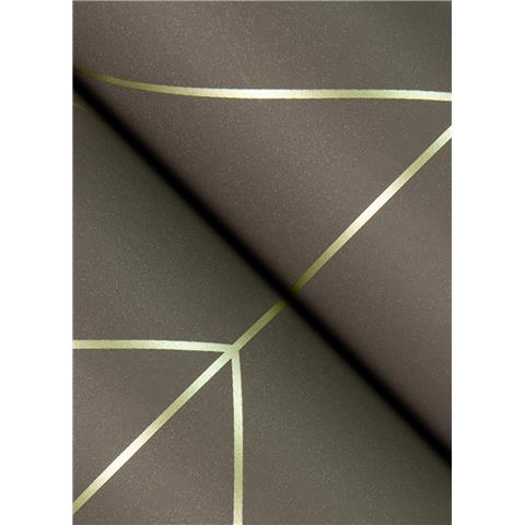 A Street Prints Hannah Wallpaper Sander Geo 26549 Brown/Gold