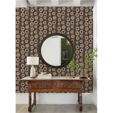 A Street Prints Hannah Wallpaper Sisu Scandi Floral 26552 Berry