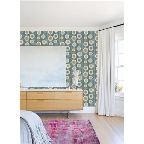 A Street Prints Hannah Wallpaper Sisu Scandi Floral 26553 Grey