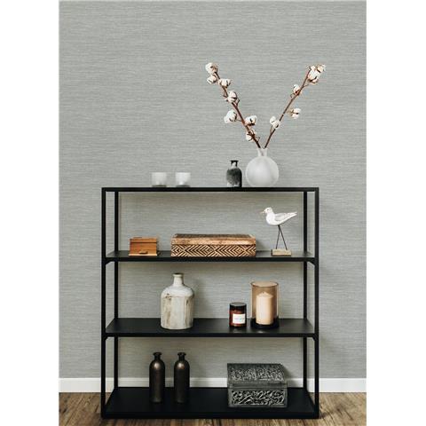 A Street Prints Hannah Wallpaper Malin Plain Texture 26562 Grey/Blue