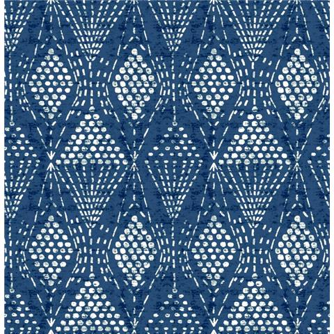 A Street Prints Happy Wallpaper Grady Geo 26320 Blue