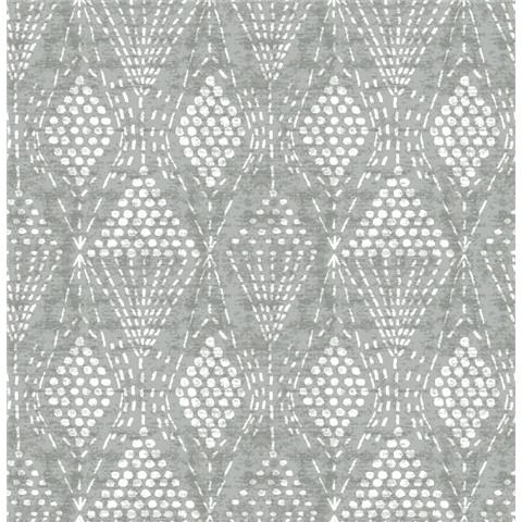 A Street Prints Happy Wallpaper Grady Geo 26322 Grey