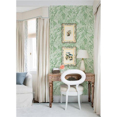 A Street Prints Happy Wallpaper Bannon Floral 26345 Green