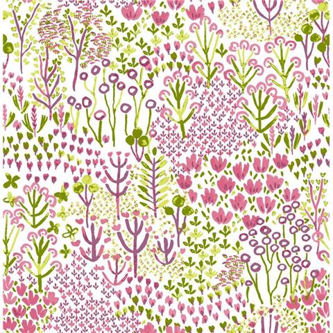 A Street Prints Happy Wallpaper Pasture 26349 Pink/Purple