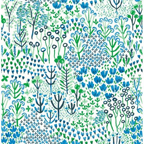 A Street Prints Happy Wallpaper Pasture 26350 Blue