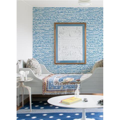 A Street Prints Happy Wallpaper Rhunes 26357 Blue