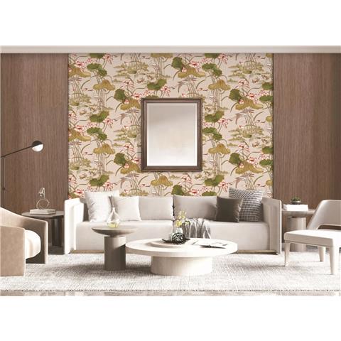 Design id Tapestry Wallpaper Lotus Pond TP422703