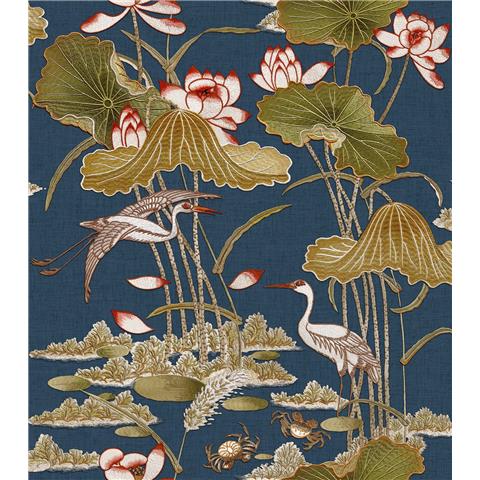 Design id Tapestry Wallpaper Lotus Pond TP422705