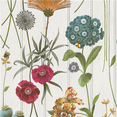 Belgravia Moda Botanist Wallpaper 4770 White/Multi