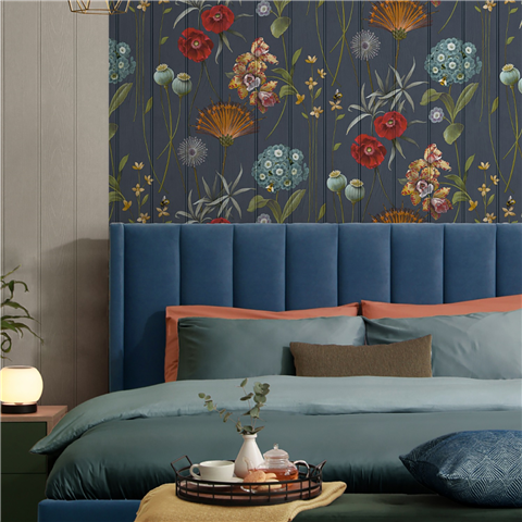 Belgravia Moda Botanist Wallpaper 4771 Blue/Multi