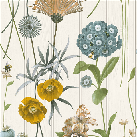 Belgravia Moda Botanist Wallpaper 4772 White/Green