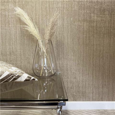 Zambaiti Parati Giovanna Plain Texture Heavyweight Italian Vinyl Wallpaper 4820 Champagne