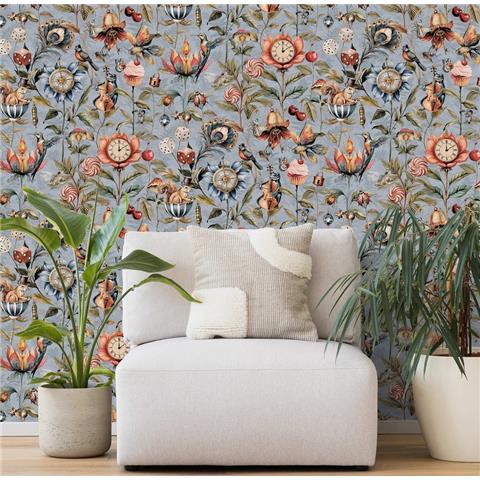 Holden Statement Curious Creatures Wallpaper 49268 Blue