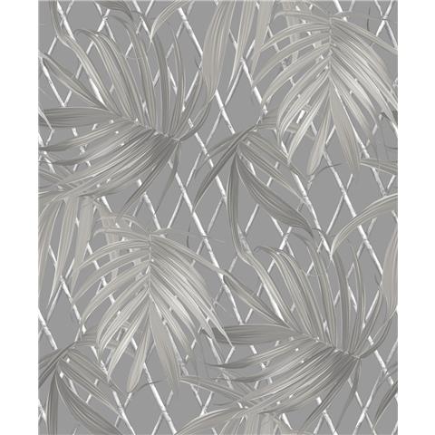 Vasari Paradise Palm Wallpaper 539547 Grey