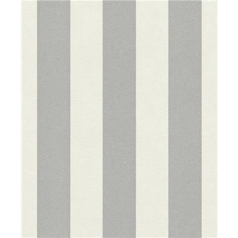 Rasch Glam Glitter stripe Wallpaper 542332 silver
