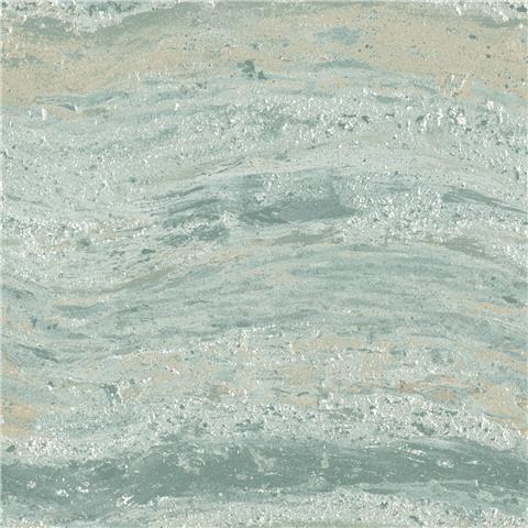 Carrara Vasari Onyx Marble Wallpaper 544466 Green/Gold