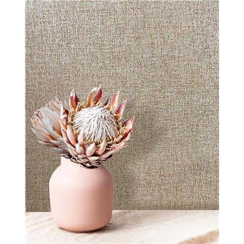 Vasari Angelica vinyl wallpaper Hessian 544671 taupe