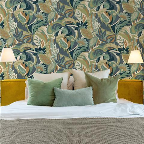 Belgravia Casa Wallpaper 5900 Green