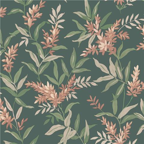 Belgravia Moda Olivia Floral Wallpaper 5906 Sage Green