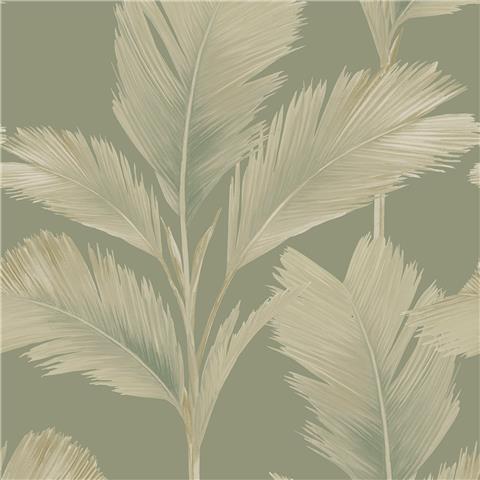 Belgravia Kailani Palm Wallpaper 59120 sage