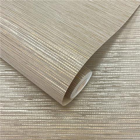 Holden Statement Grasscloth Plain Texture Wallpaper 66231 Taupe