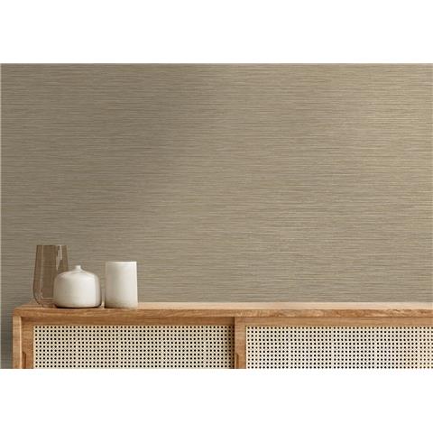 Holden Statement Grasscloth Plain Texture Wallpaper 66231 Taupe