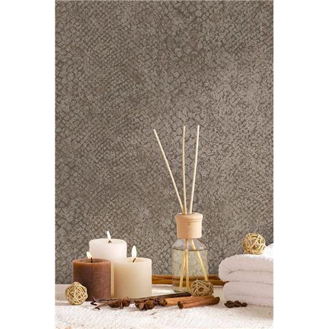 Holden Decor Boa Glassbead Wallpaper 66281 Taupe