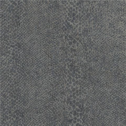 Holden Decor Boa Glassbead Wallpaper 66282 Navy